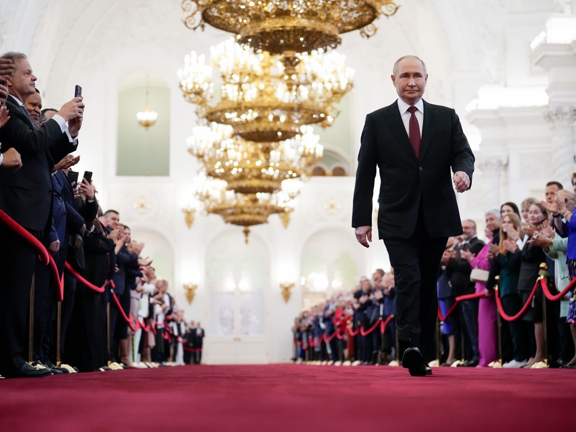 ‘Together we will win’: Putin sworn in as Russia’s president