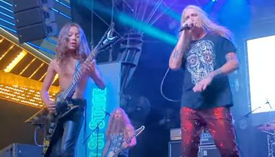 Sebastian Bach Brings Out 11-Year-Old Rocker Stepson for Skid Row’s “Youth Gone Wild”: Watch