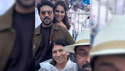 Paris Olympics 2024: Ram Charan's Fam-Jam With Wife Upasana And Parents Chiranjeevi-Surekha