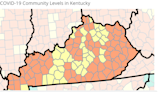 All Kentucky’s counties now at medium or high COVID community level. See latest CDC map