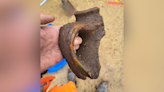 York medieval artefacts unearthed during city centre bridge demolition