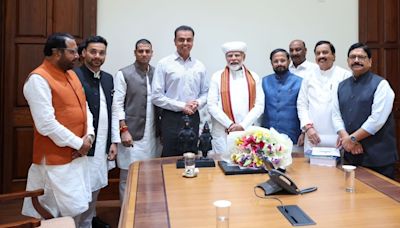 'Ours is a time-tested friendship': PM Modi meets Shrikant Shinde, Milind Deora, other Shiv Sena MPs