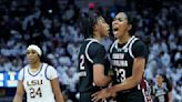 Bree Hall makes go-ahead 3 as No. 1 South Carolina rallies past No. 9 LSU 76-70