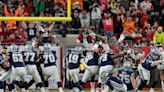 Dallas Cowboys’ Brett Maher’s misses NFL playoff record four extra points against Tampa Bay