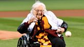 103-Year-Old Sister Jean, Loyola Basketball Superfan, Throws Out First Pitch for Chicago Cubs