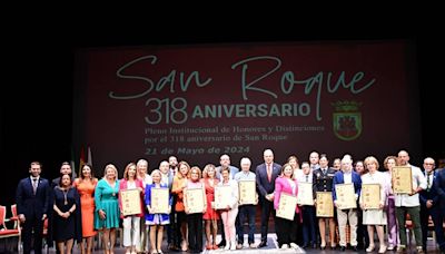 San Roque rinde homenaje a ciudadanos ilustres por el 318 Aniversario de la Ciudad