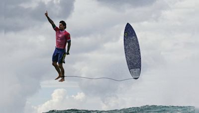 "Greatest Sports Photo Of All Time": Surfer's Image At Paris Olympics Goes Viral | Olympics News