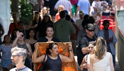 Chicago sets a new daily heat record of 97 degrees