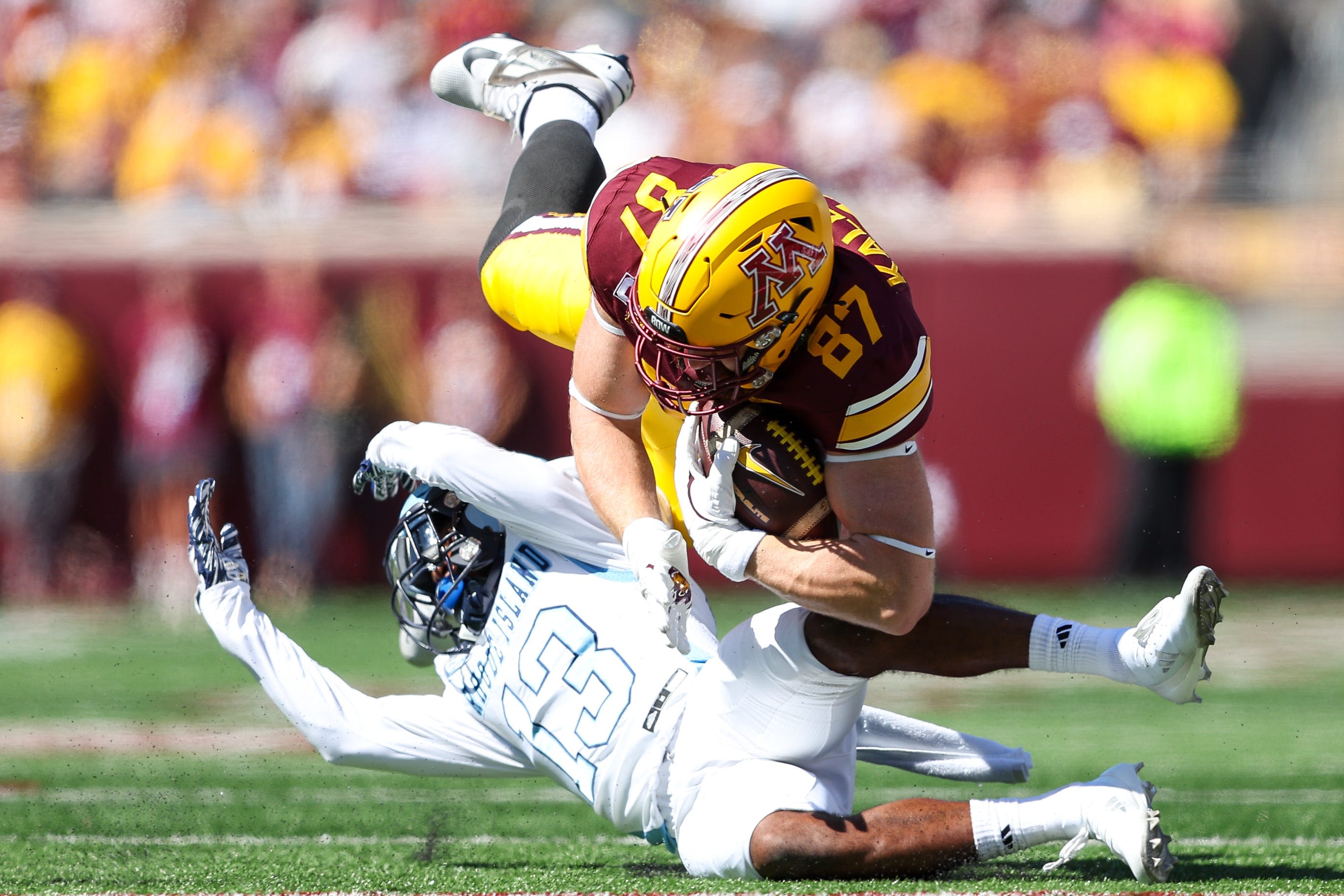 Rhode Island football has no answers for Minnesota; here's what happened