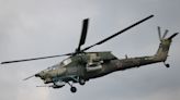 Russian military Mi-28 helicopter destroyed in fatal crash