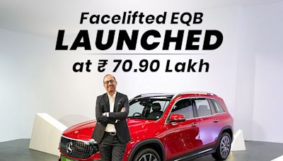 Mercedes-Benz EQB Electric SUV Facelift Launched At Rs 70.90 lakh (ex-showroom), Now Available In A 5-Seater Version As Well - ...