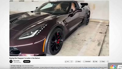 Car YouTuber Gets Burned By Corvette VIN Fraud Scheme