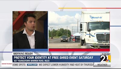 Protect Your Identity at Free Shred Event Saturday