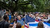 Pro-Palestinian protesters, counter-protesters confront each other on LSU campus