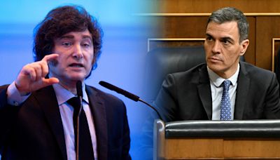 Ministro del Gobierno español acusa a Javier Milei de "ingerir sustancias" y el presidente de Argentina responde con duras críticas a Pedro Sánchez