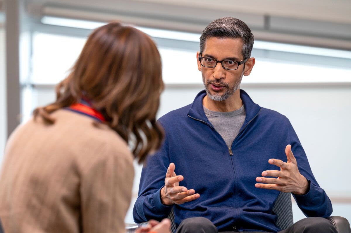 Google’s Sundar Pichai Lays Out His AI Roadmap