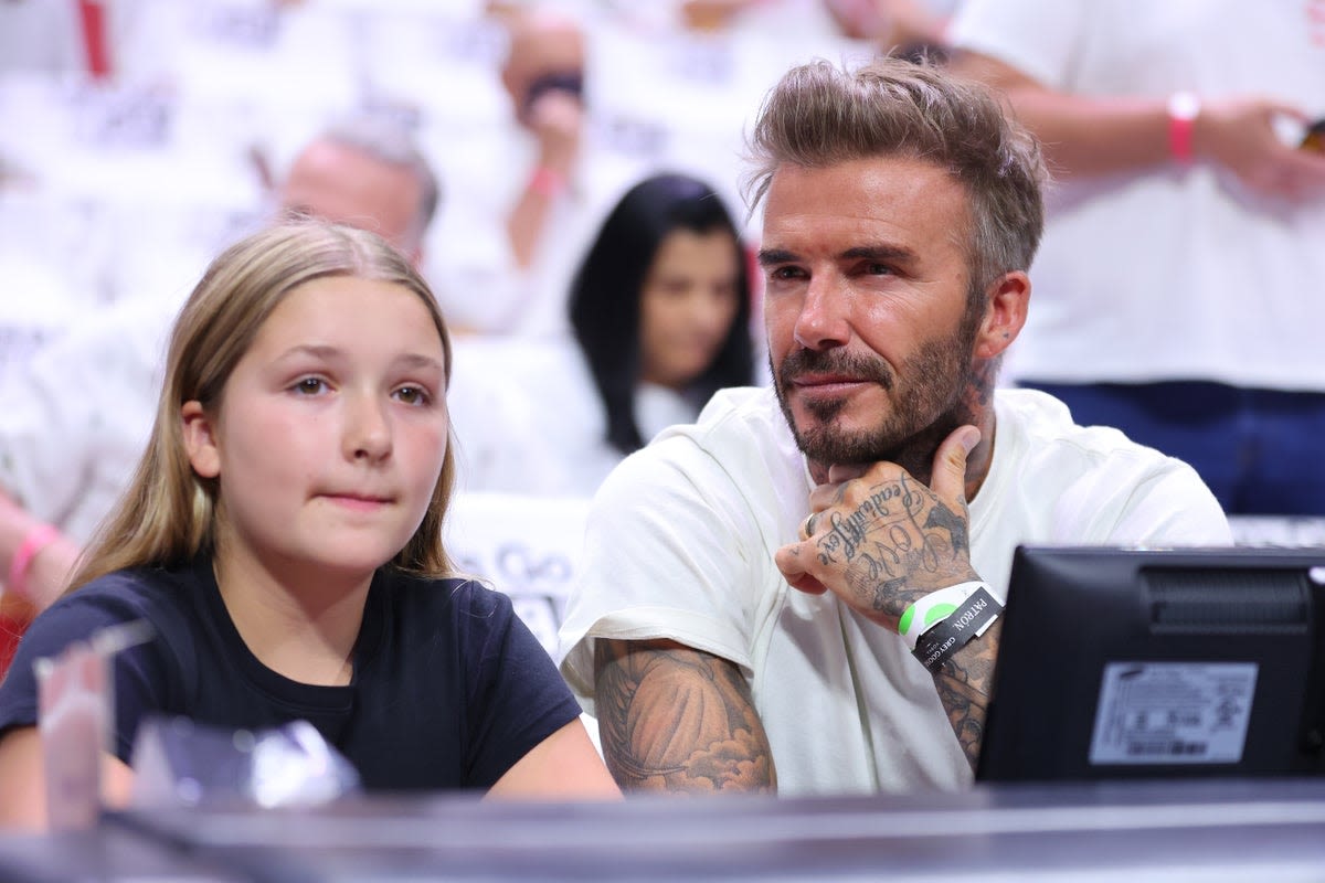 David Beckham reveals Victoria’s reaction as he teaches daughter Harper cockney rhyming slang