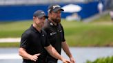 Rory McIlroy and Shane Lowry remain tied for lead in the Zurich Classic of New Orleans
