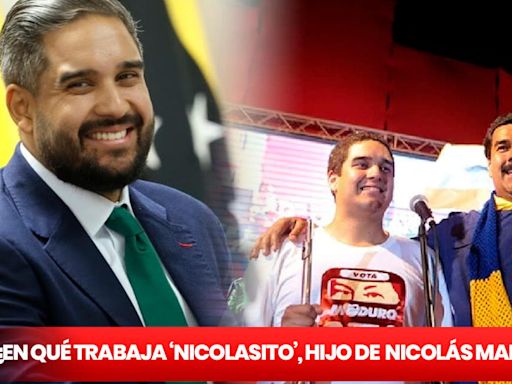 ¿Qué cargo tiene 'Nicolasito', el hijo de Nicolás Maduro, en el gobierno de Venezuela?