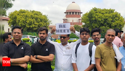 Supreme Court: No NEET-UG retest, but 4 lakh candidates to lose 5 marks each | India News - Times of India