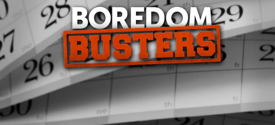 Saturday Boredom Busters: August 10th