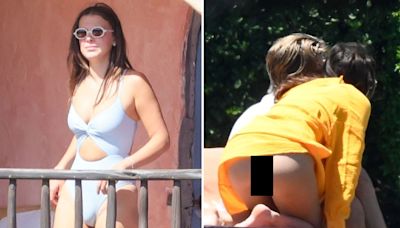 Millie Bobby Brown Rocks Skimpy Bathing Suit on European Honeymoon