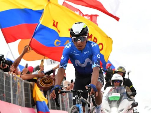 Giro de Italia 2024 EN VIVO - sigue en directo la etapa 17: Nairo Quintana, en el grupo principal