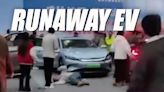 5 Injured After EV Goes AWOL At Chinese Auto Show