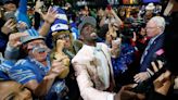 Detroit Lions pick Terrion Arnold at 2024 NFL draft, crowd reacts by chanting cornerback's name