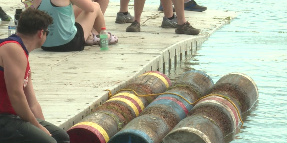 Midwest logrolling championships raise money for Huntington’s