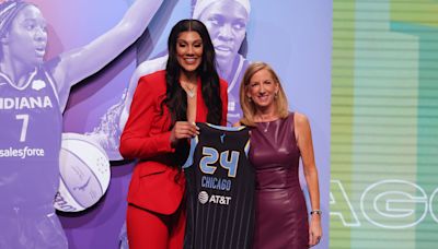 South Carolina's Kamilla Cardoso makes WNBA debut for Chicago Sky vs Caitlin Clark, Fever