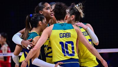 Vôlei: Brasil leva susto, vira sobre o Japão e continua invicto na Liga das Nações Feminina