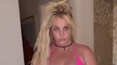 Britney Spears frolics in bikini after Joe Biden causes a stir by imitating her