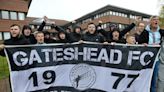 Gateshead FC fans stage council protest over 'sickening' decision to block club from play-offs