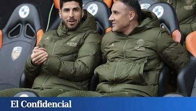 El irrelevante papel de Marco Asensio en el título de campeón de Francia del PSG