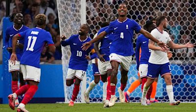 France routs US men's soccer team to kickoff Paris Olympics