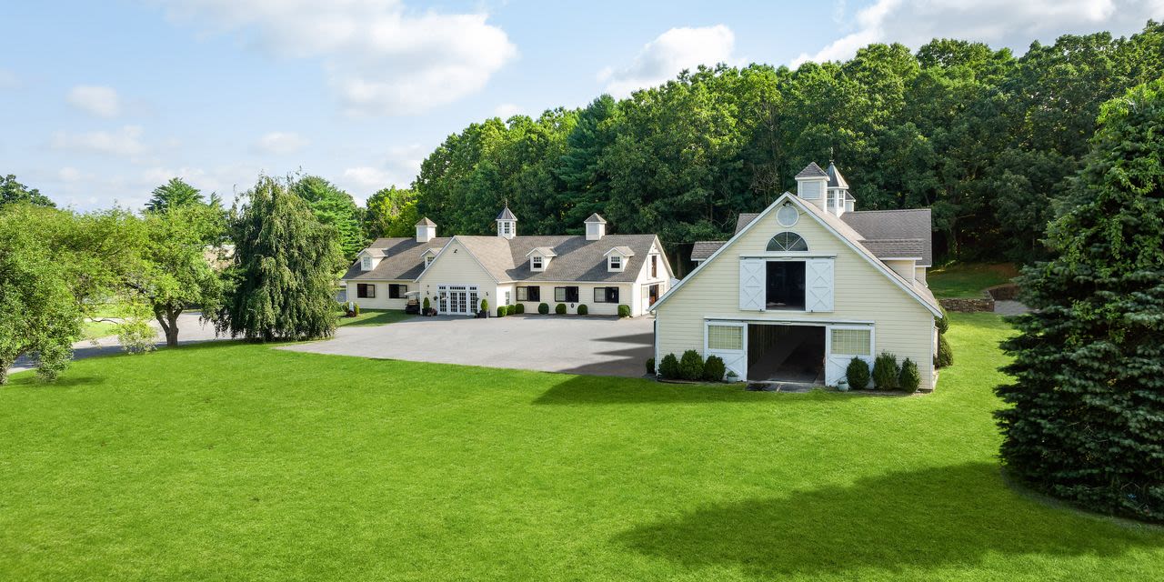 A 214-Acre Horse Farm Fetches $30.675 Million, Becoming Bedford’s Most Expensive Home