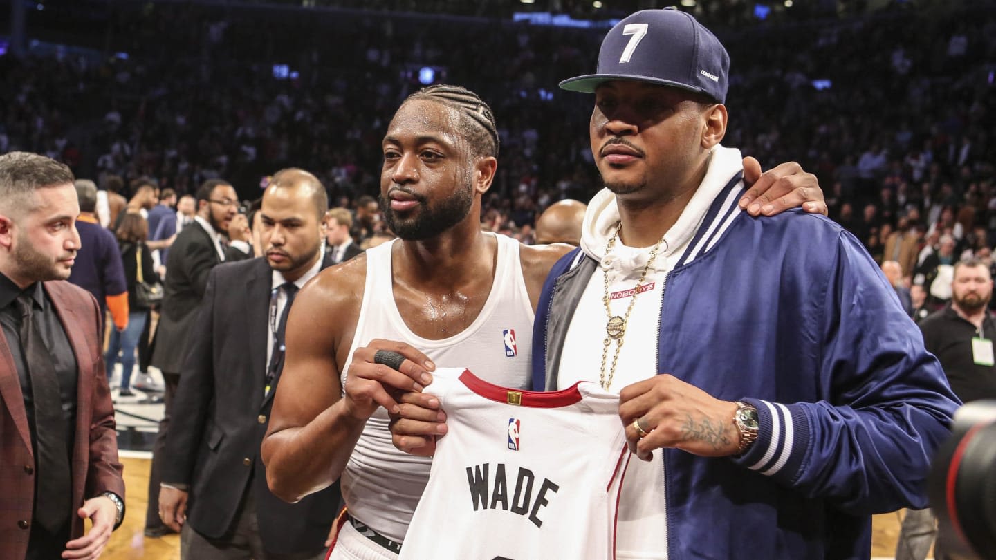 NBA Legend Dwyane Wade Reacts To Kiyan Anthony News