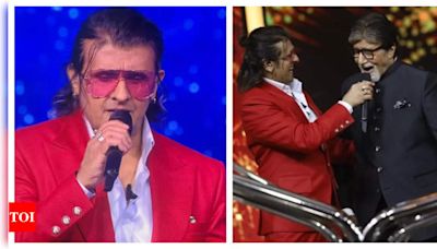 Kaun Banega Crorepati 16: Sonu Nigam expresses his love for megastar Amitabh Bachchan; says 'Sir main toh aapka andh bhakt hoon' - Times of India