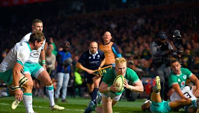 Ireland fall just short in first Test as Springboks prevail in Pretoria