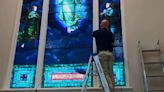 Work begins to save historic DeLand church’s century-old stained glass window