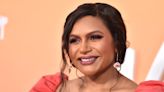 Mindy Kaling poses in a matching black and white crop top set on Instagram: 'What if this was my Raya profile pic?'