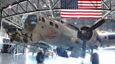 World War II-era B-17 bomber on display at EAA Aviation Museum in Oshkosh