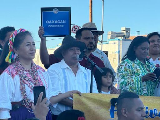 Angelinos celebran la designación del Corredor Oaxaqueño, un vibrante enclave étnico en el boulevard Pico