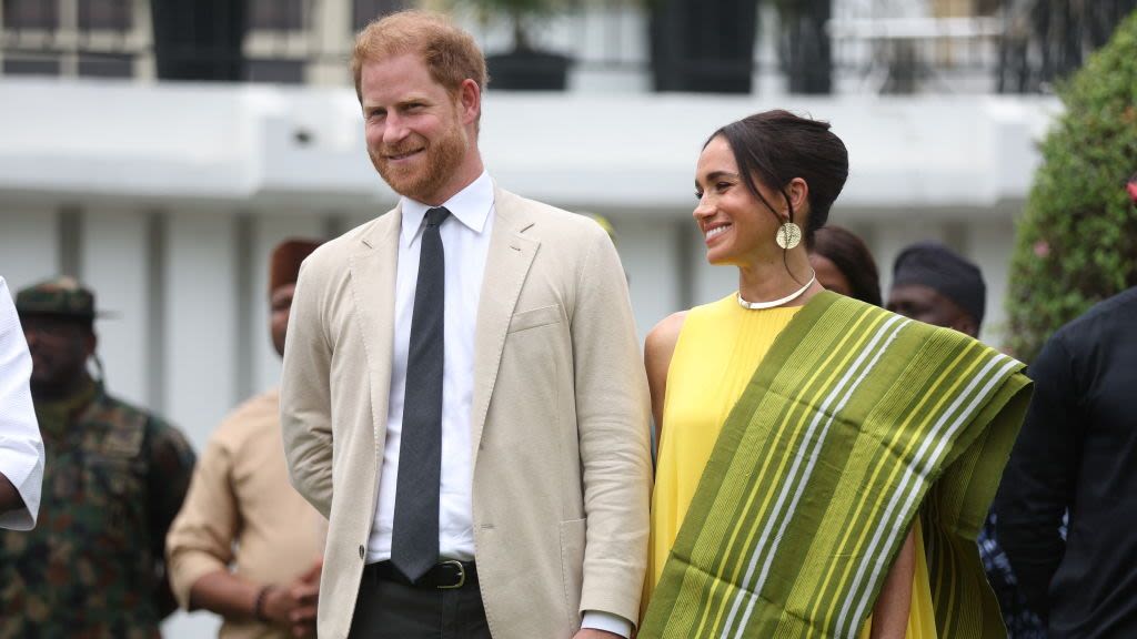 Meghan Markle Showed Off Her Flair For Statement-Making Earrings in Nigeria