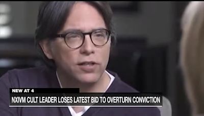 NXIVM cult leader loses latest bid to overturn conviction