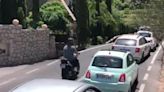 Retenciones entre Sóller y Deià por la Volta a Mallorca de Mototurismo