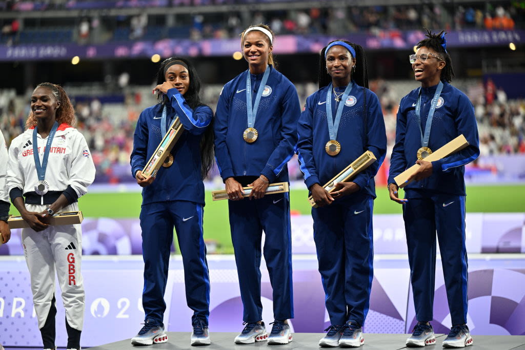 How the Women’s Team USA Sprint Relay Won Gold While the Guys Got DQ’d—Again