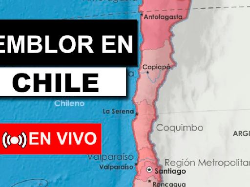 Temblor en Chile hoy, martes 4 de junio - sismos reportados vía CSN: hora exacta, magnitud y epicentro