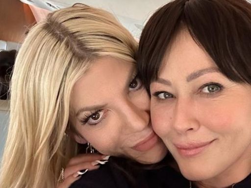 Tori Spelling confiesa lo "agradecida" que está con Shannen Doherty por haber tenido una última conversación antes de morir